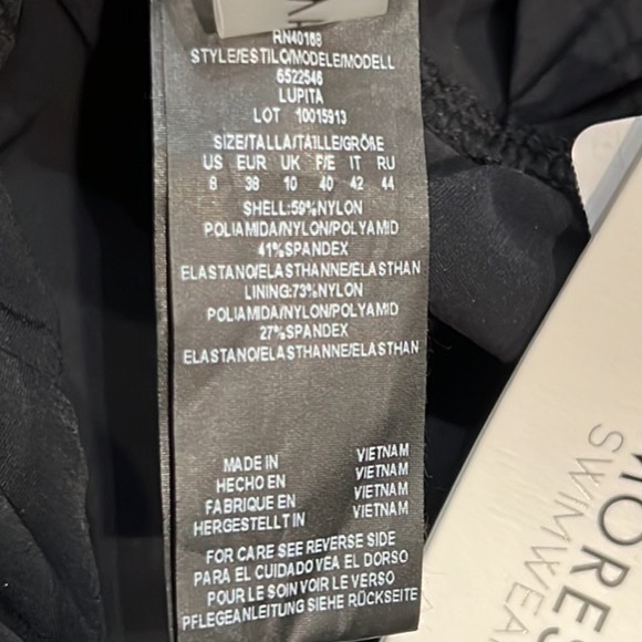 Amoressa Romancing The Stone Lupita Plunge Stud Waist - Picture 13 of 15